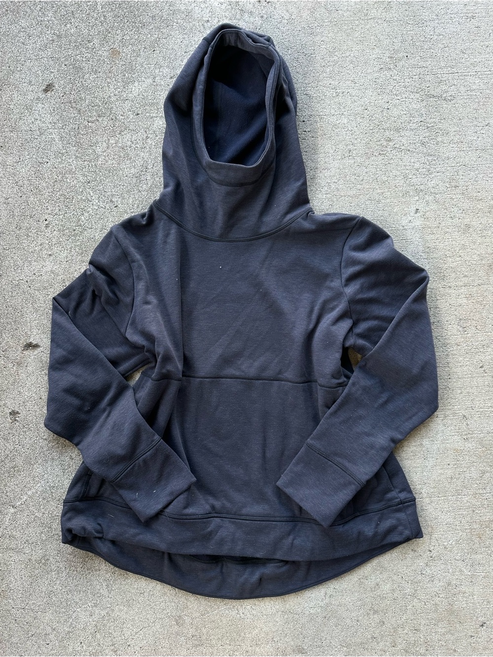 Sweaty Betty Black Escape Luxe Fleece Hoodie Sweatshirt